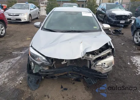 2015 Toyota Corolla Le из США, поврежденный, VIN 5YFBURHE0FP252329